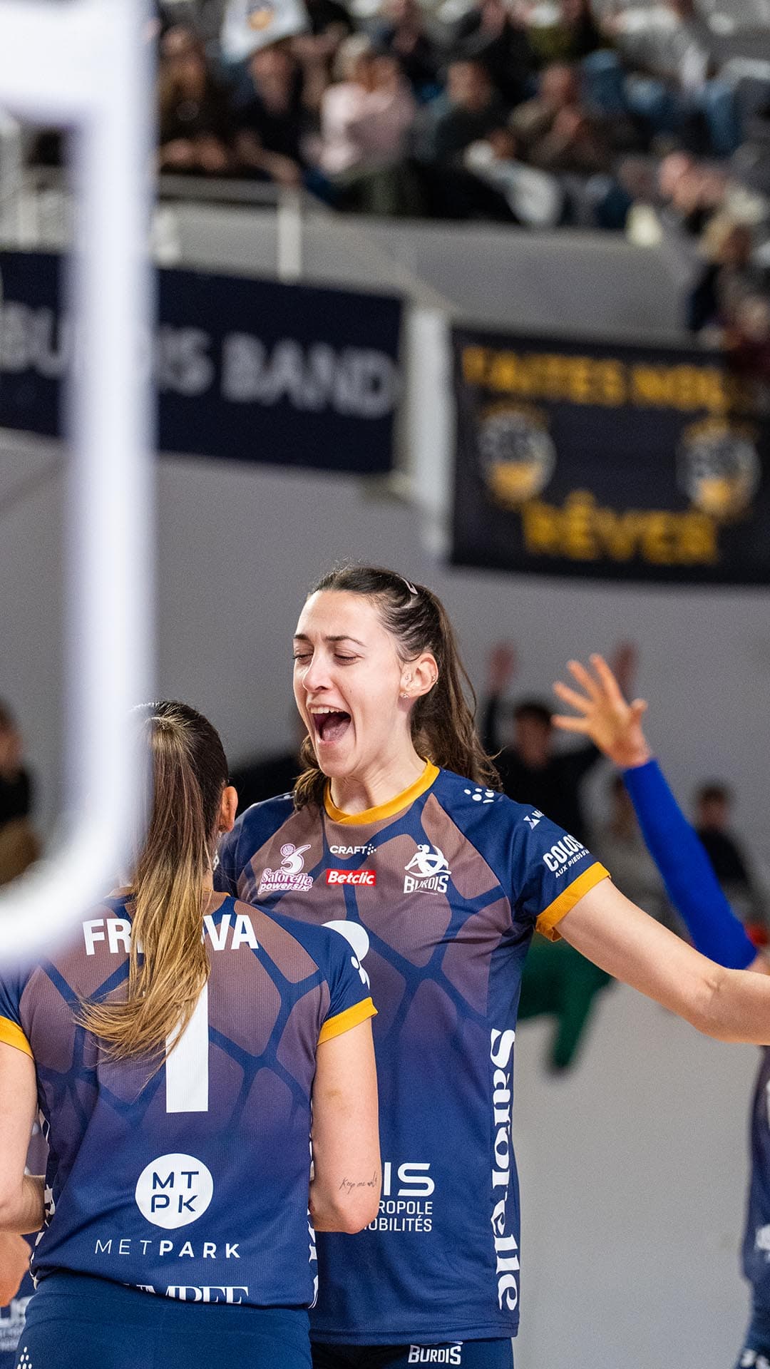 Septieme match à domicile des Burdis contre Levallois - photo 9