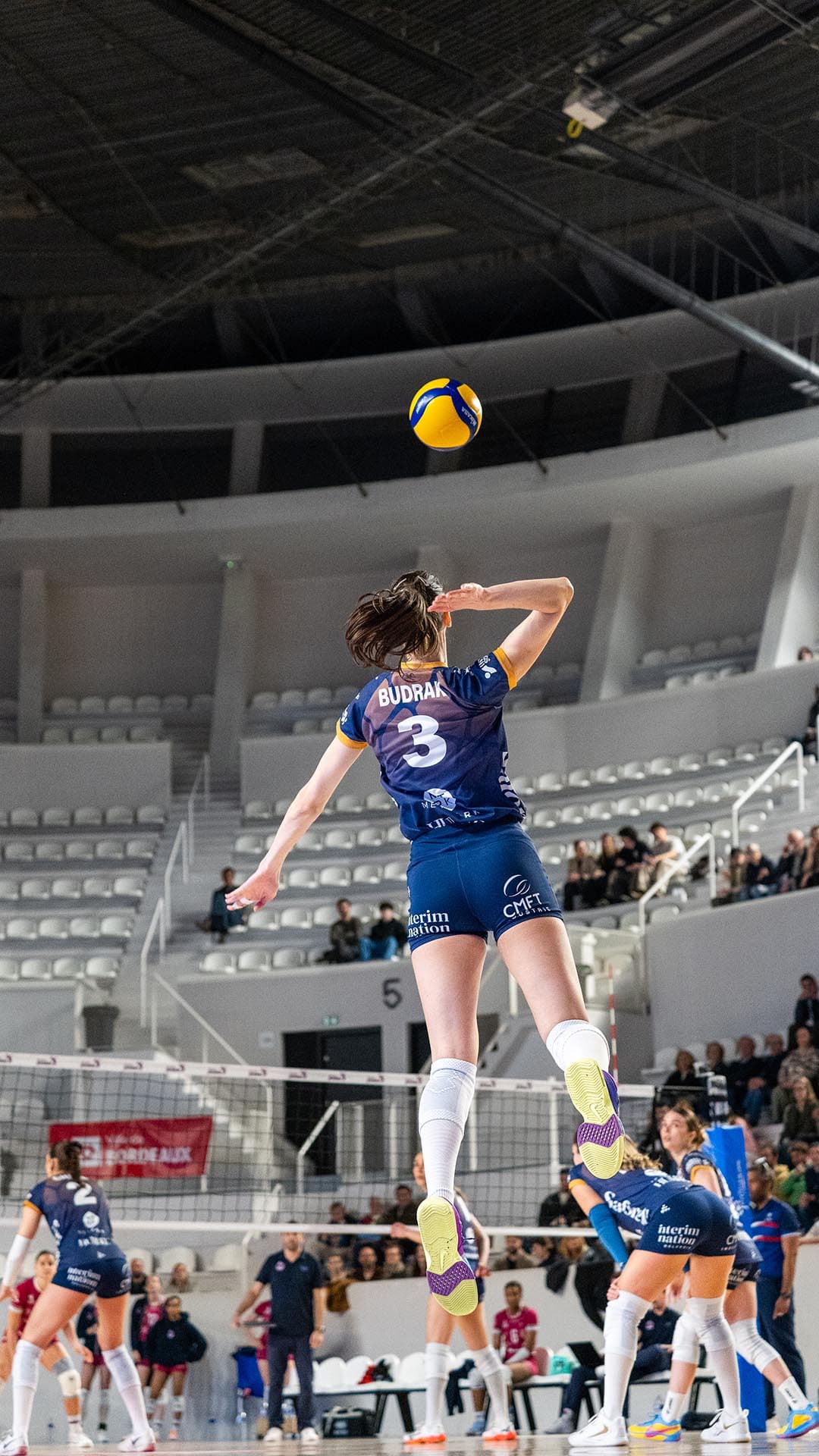 Galerie photo du match entre le BMV et Béziers.
