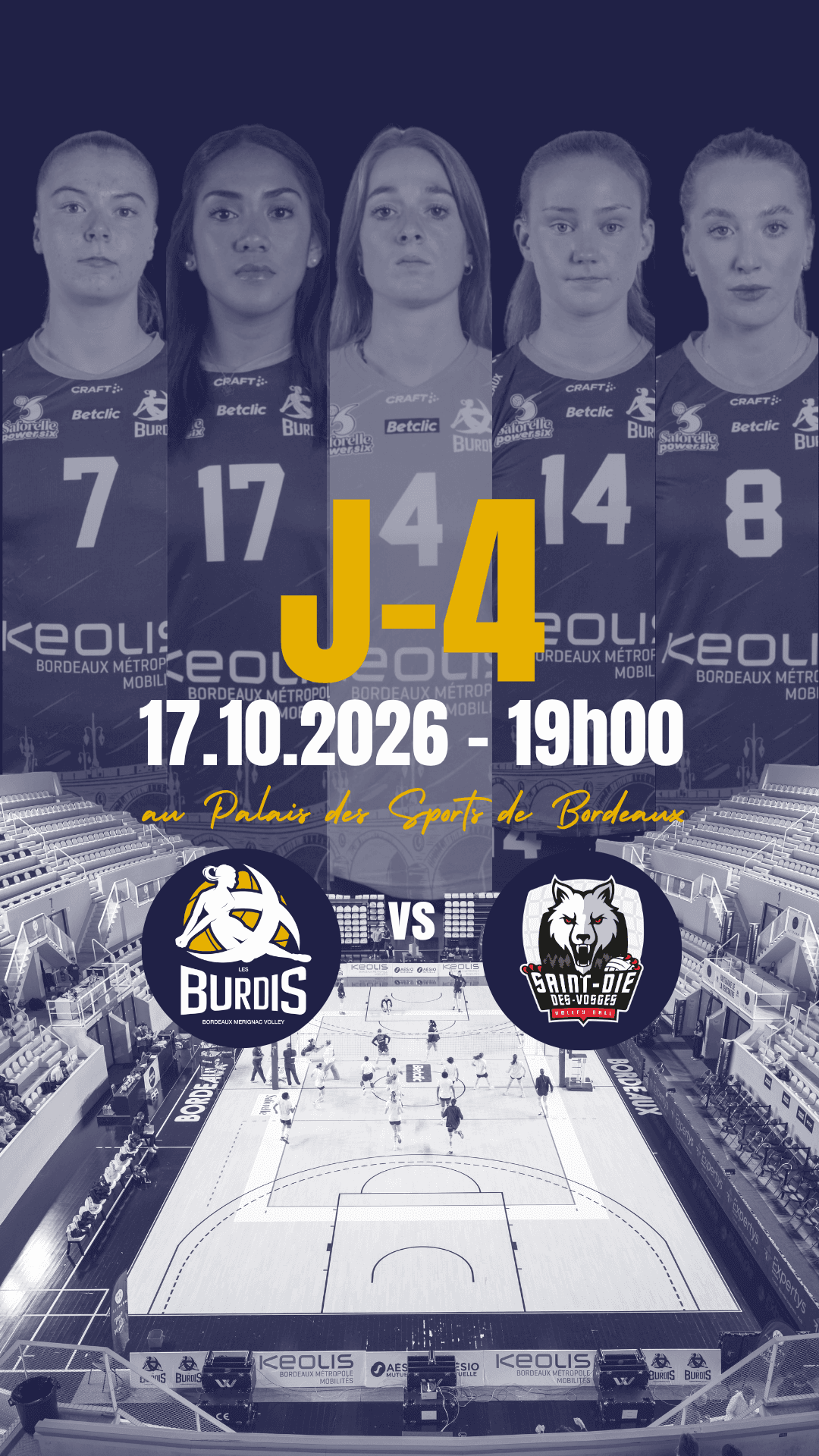 Burdis vs Saint-Dié des Vosges - J-4